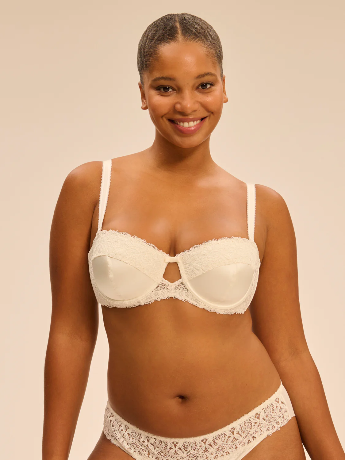 Bandeau bra - Natural - Image 8