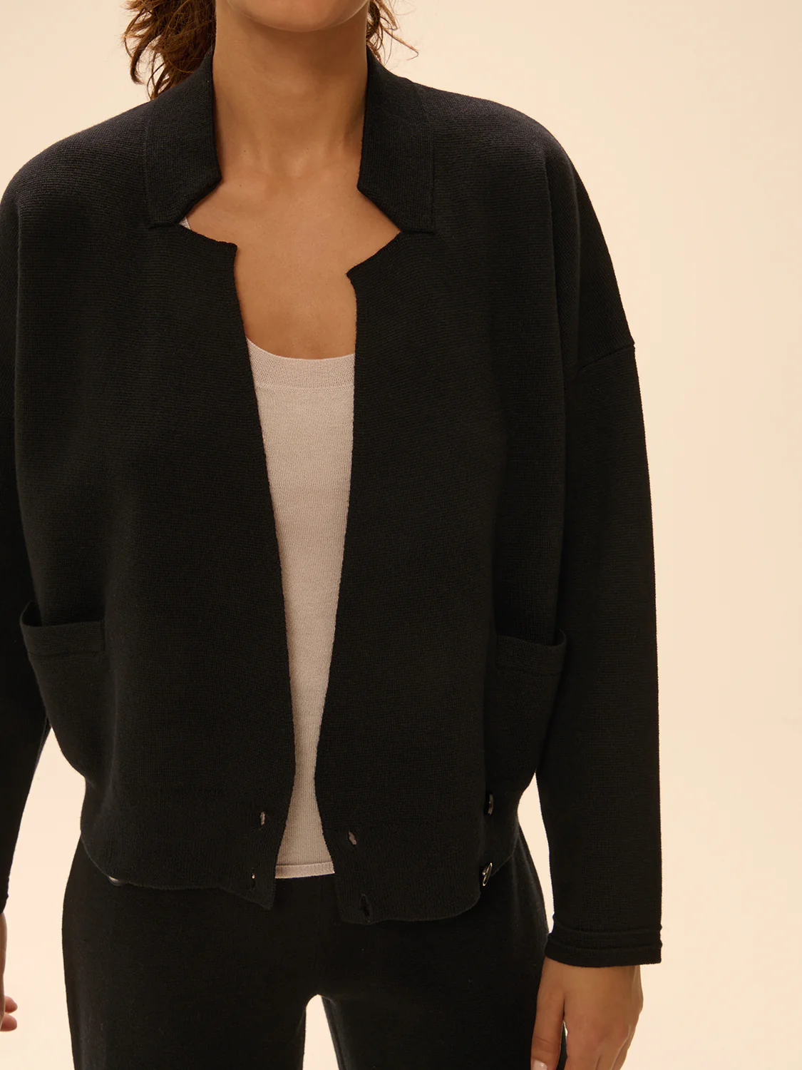 Cardigan - Black - Image 3