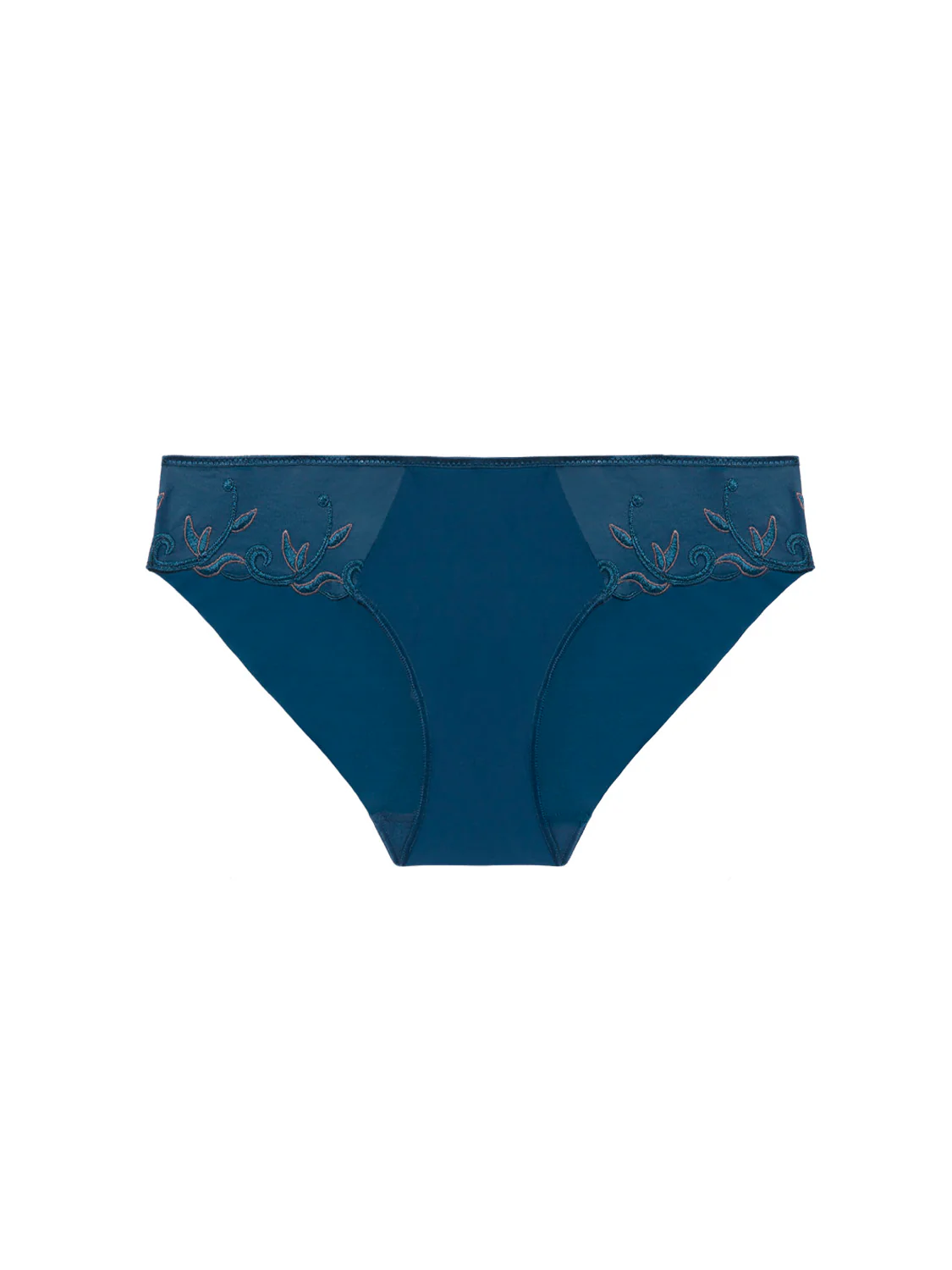 Cotton Bikini brief - Petrol blue - Image 4
