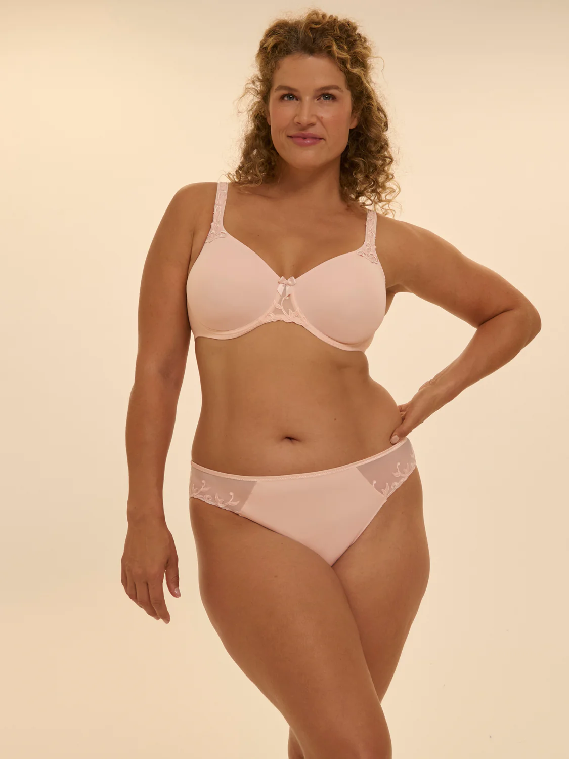 Cotton slip - Blush - Image 8