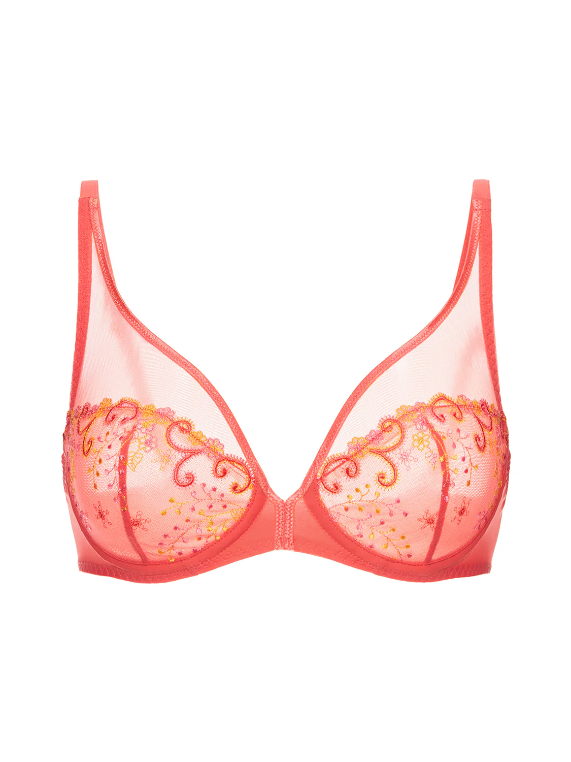 Full cup plunge bra - Mango - Image 11