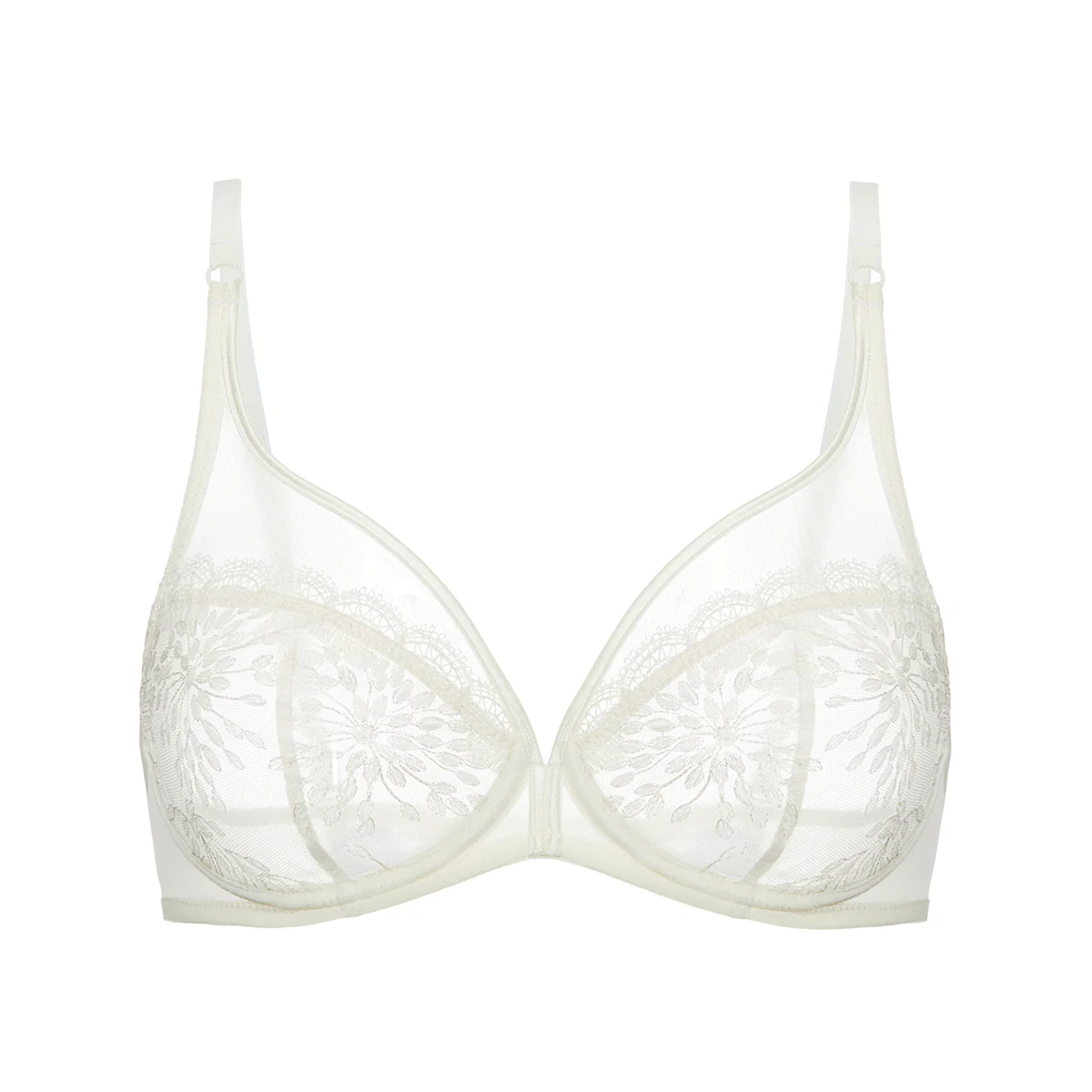Full cup plunge bra - Natural - Image 6