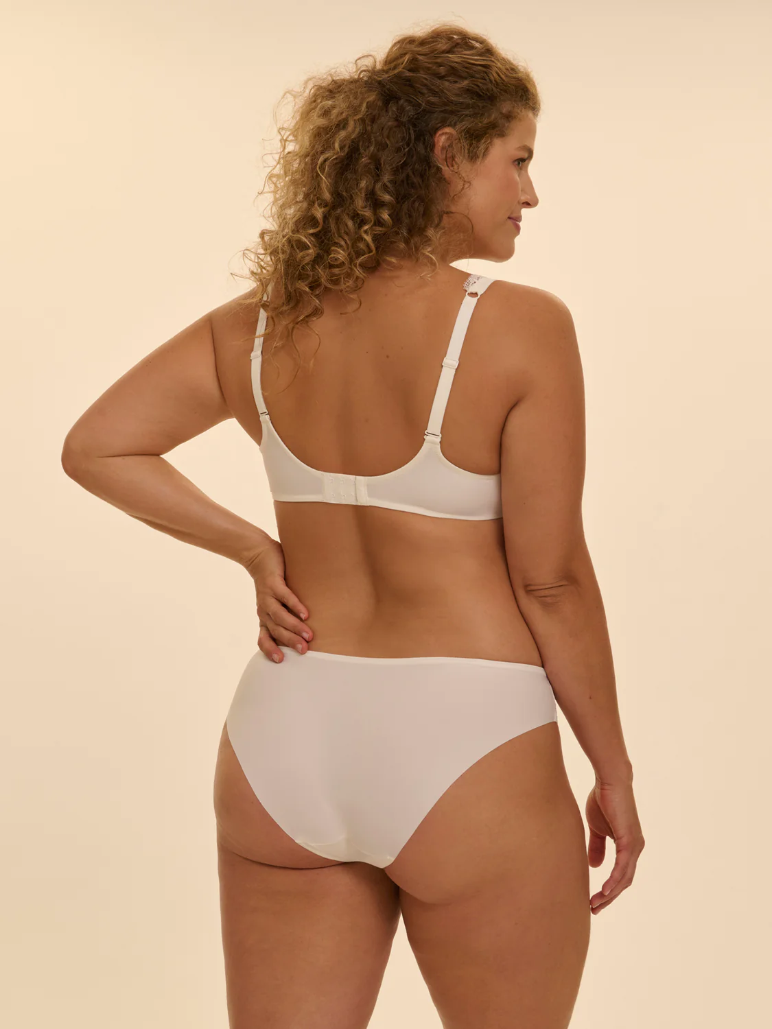 Full cup support bra - Natural - Image 5