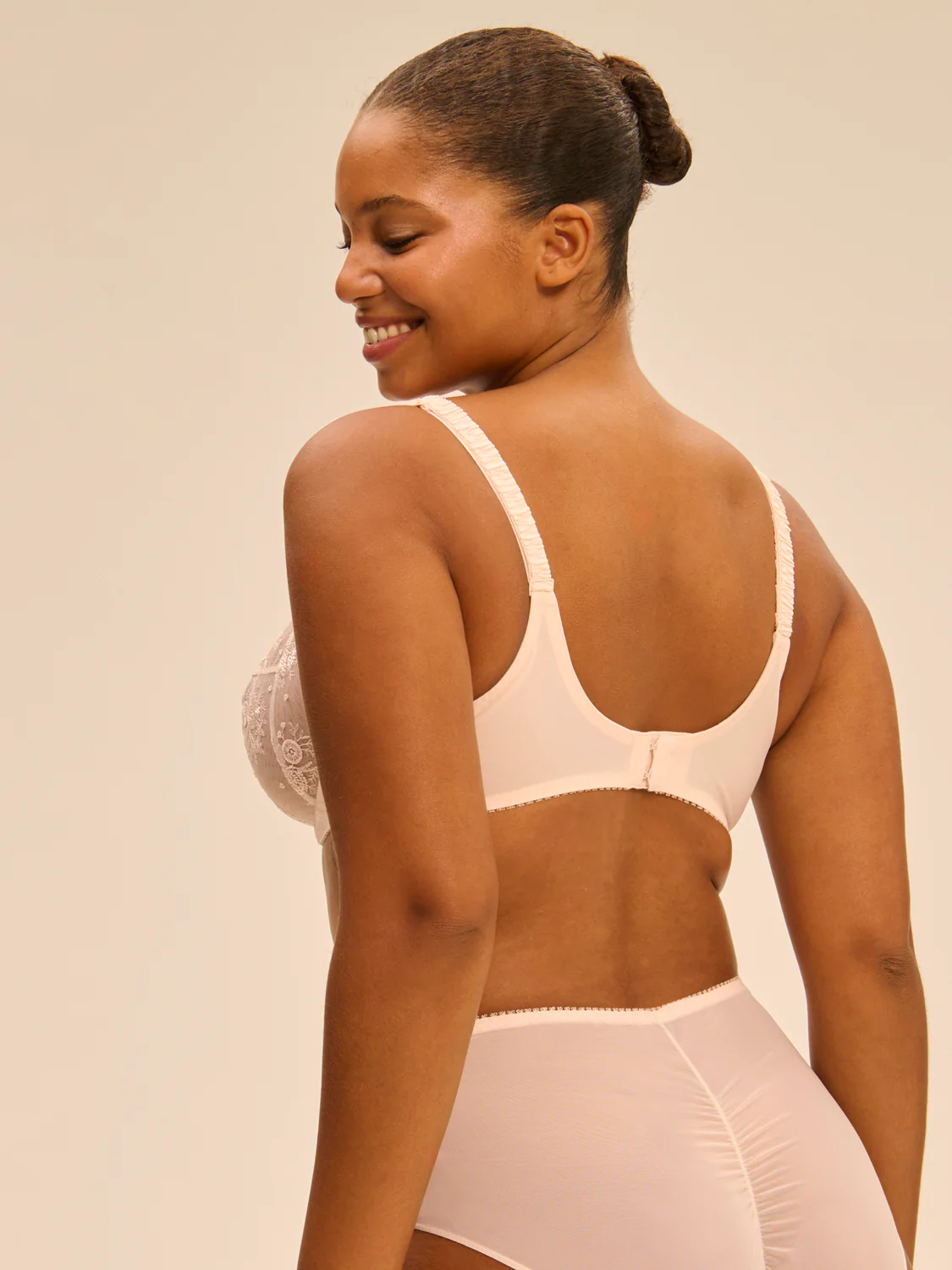 Full cup support bra - Sakura pink - Image 3