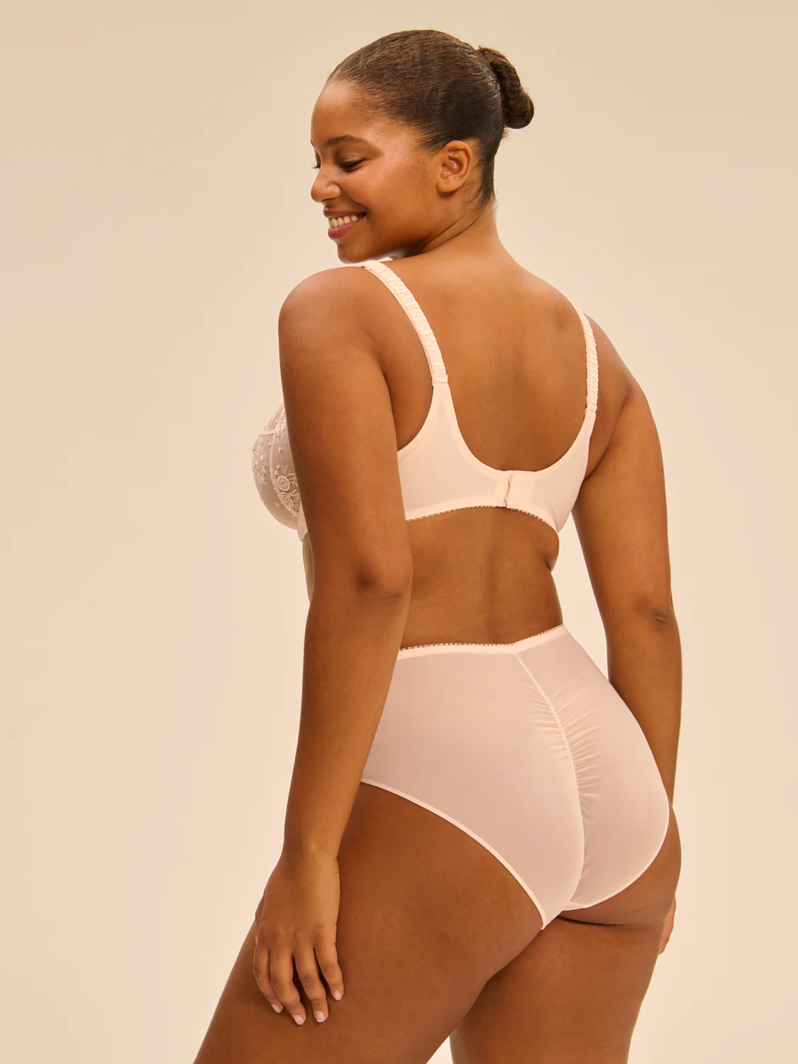 Full cup support bra - Sakura pink - Image 6