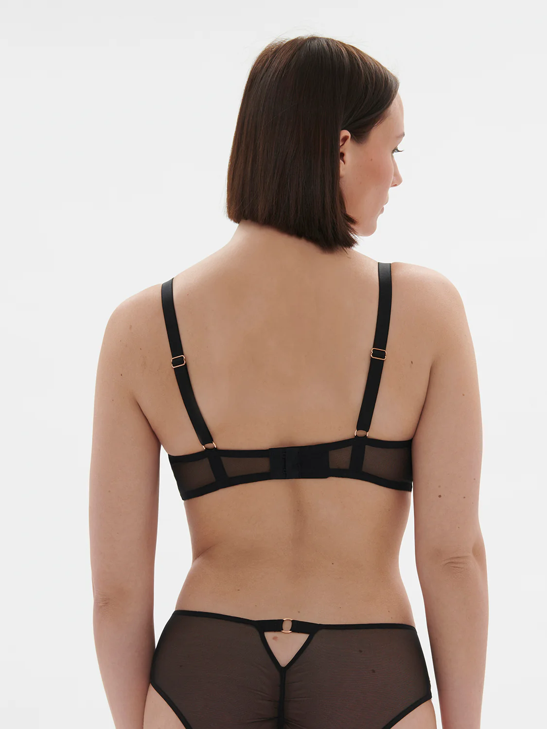 Half cup bra - Black - Image 6