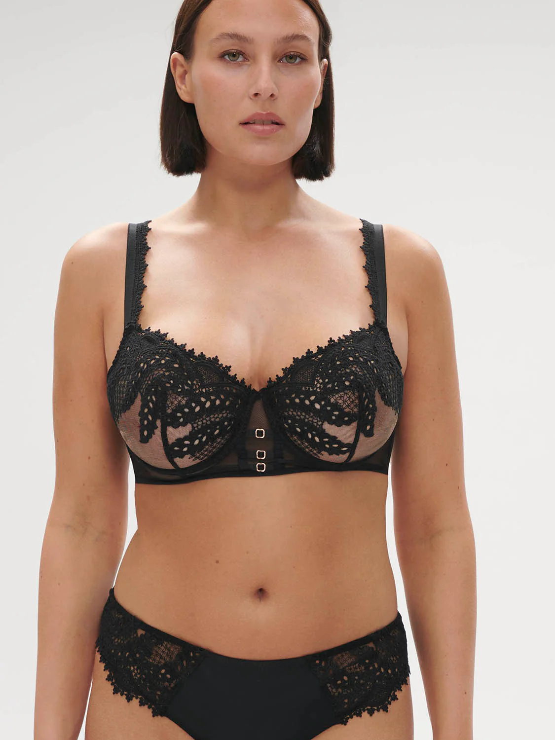 Half cup bra - Black - Image 6