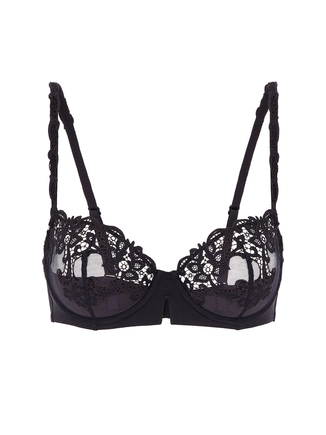 Half cup bra - Black - Image 5