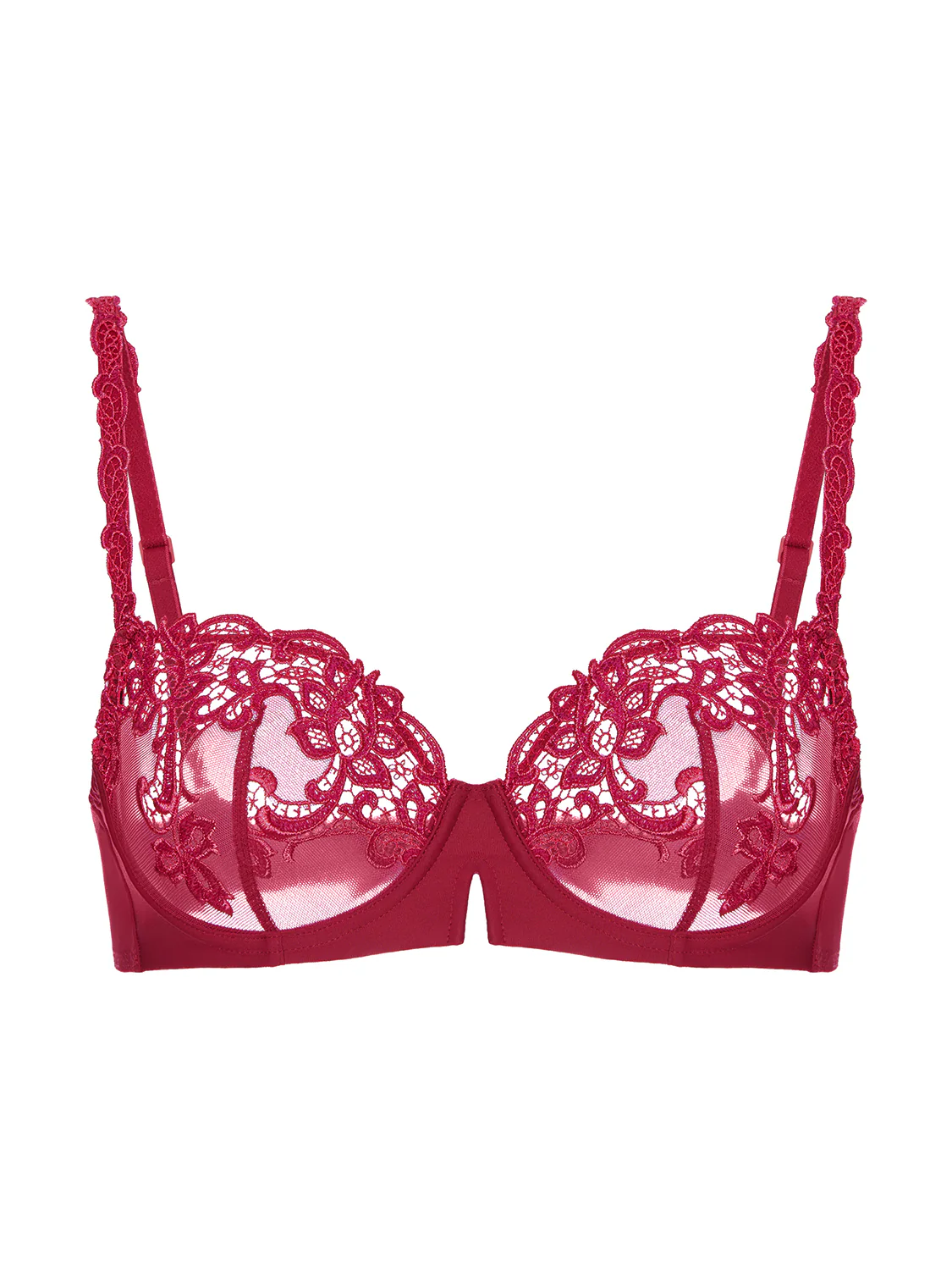 Half cup bra - Lipstick - Image 12