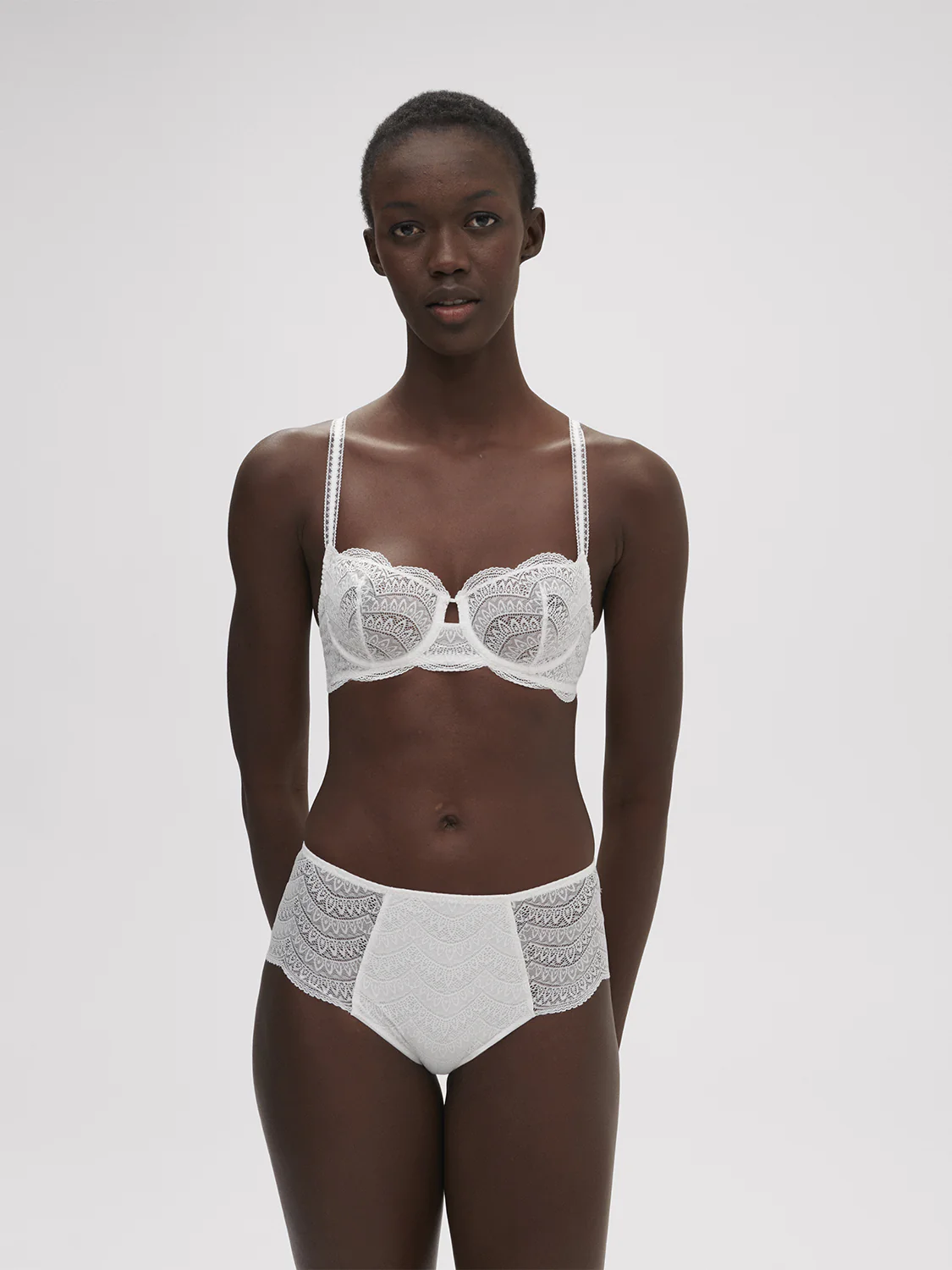 Half cup bra - Natural - Image 3