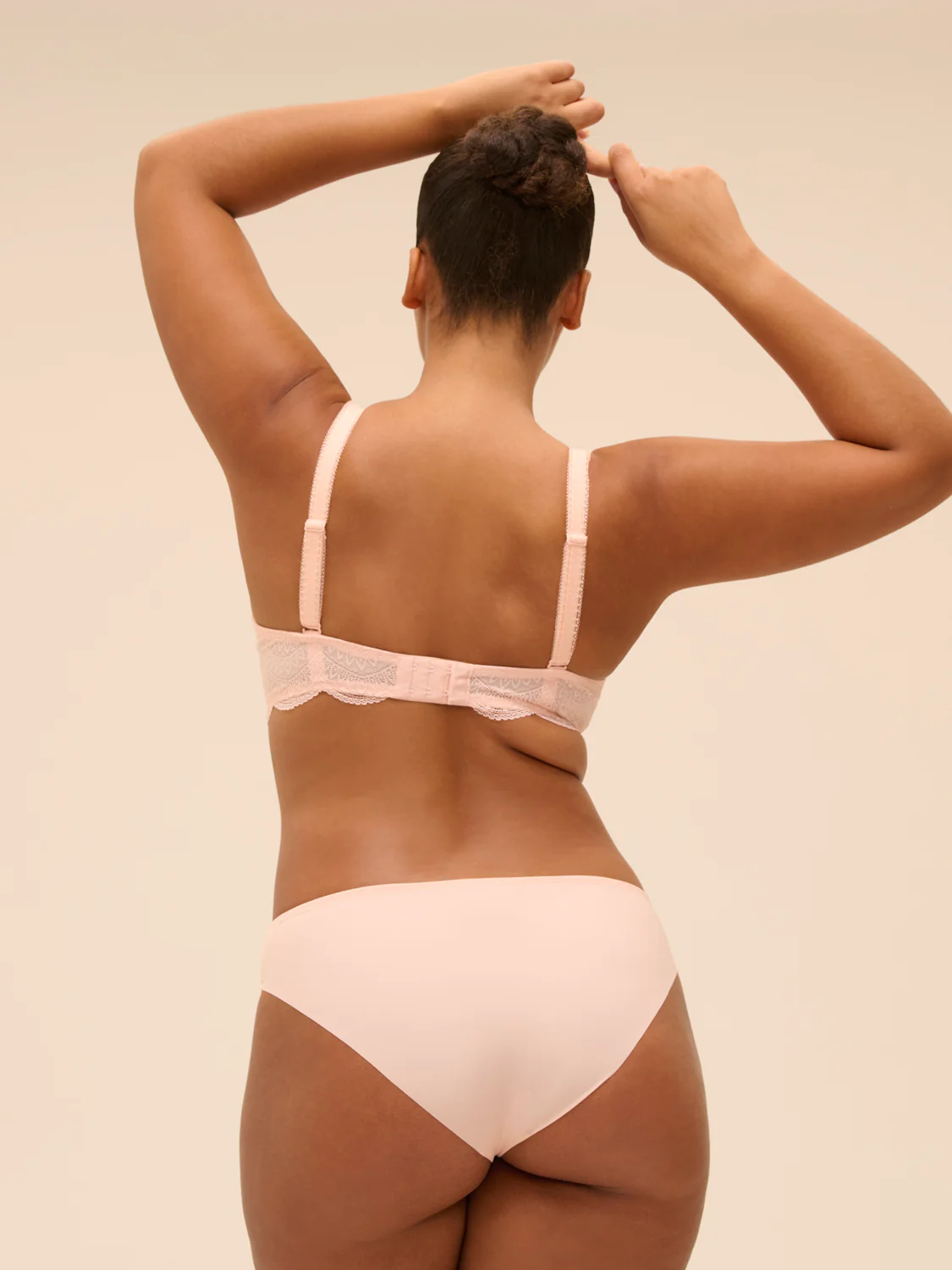 Half cup bra - Petal Powder - Image 12