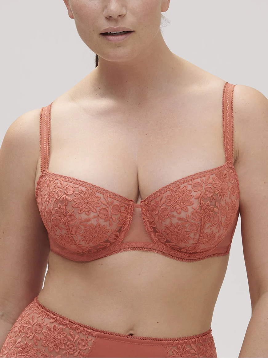 Half cup bra - Texas Pink - Image 3