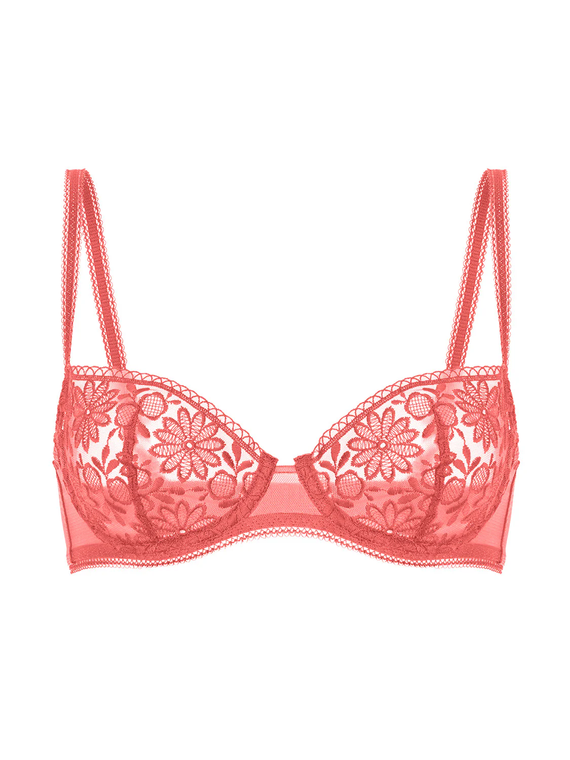 Half cup bra - Texas Pink - Image 5