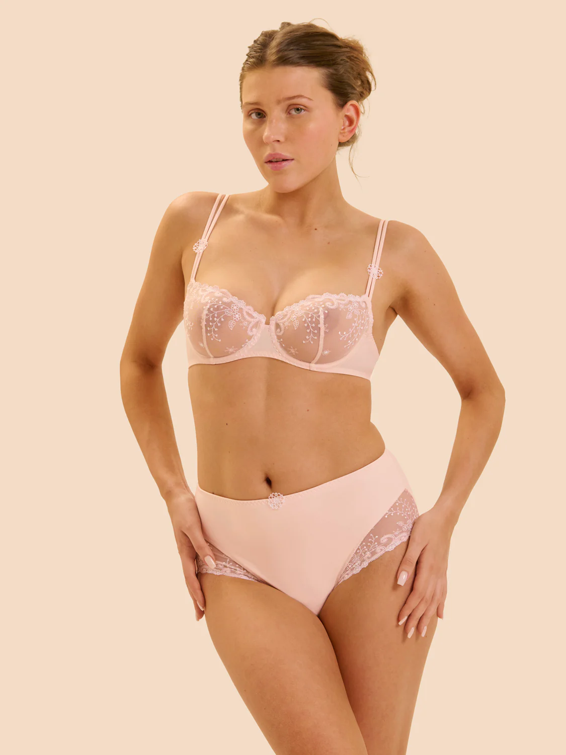 High-waist brief - Blush - Image 3