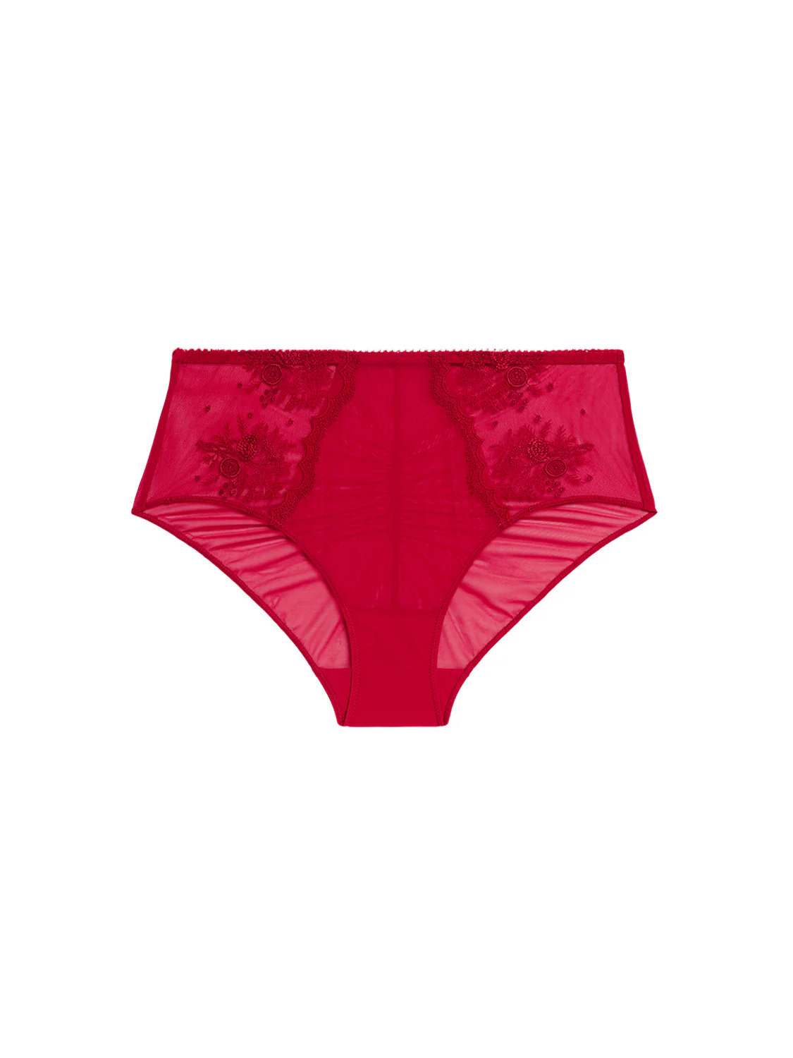 High-waist brief - Opera Red - Image 4