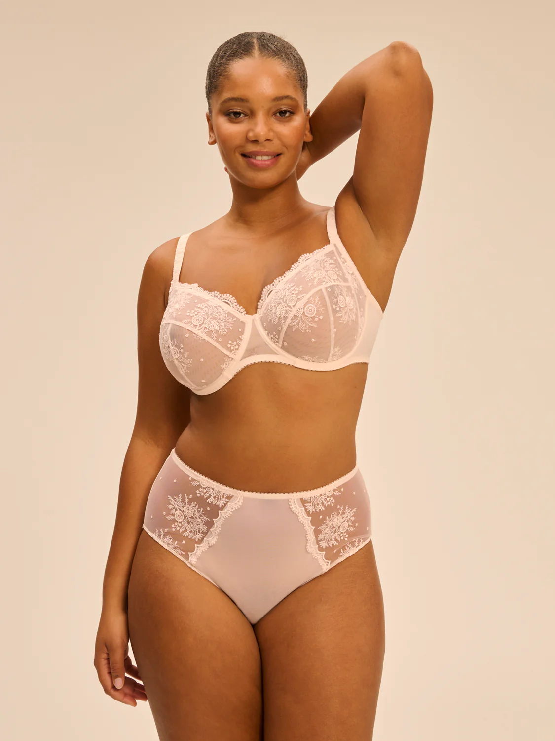 High-waist brief - Sakura pink - Image 9