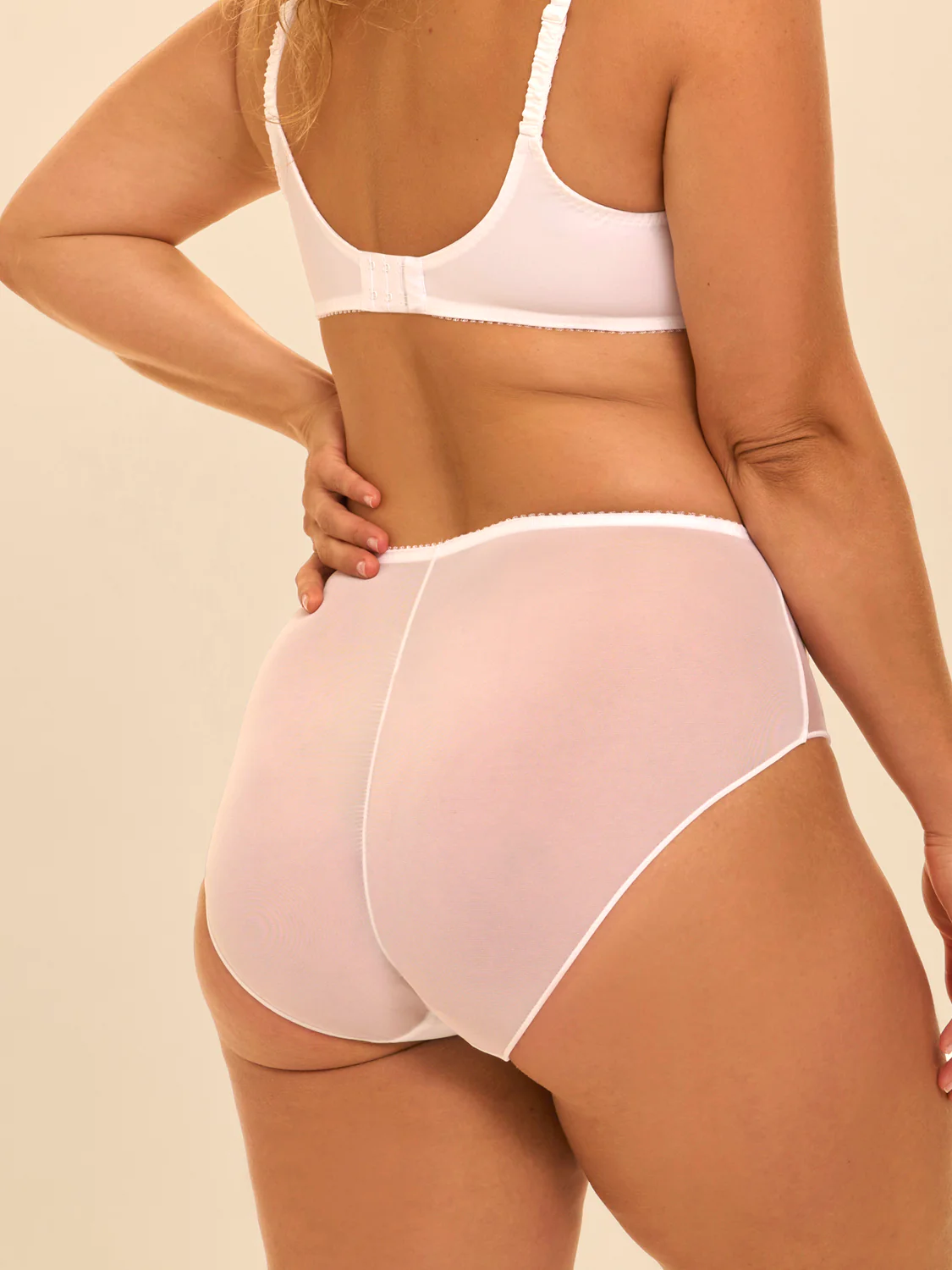 High-waist brief - White - Image 5