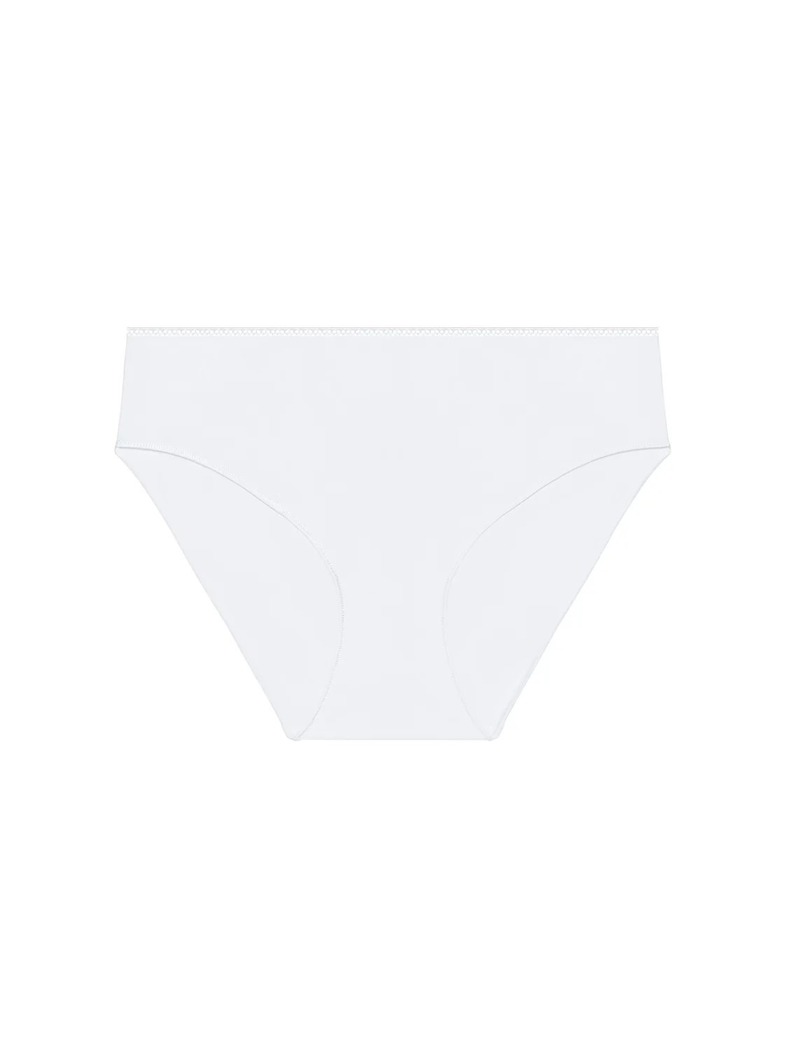 High waist cotton slip - White - Image 2