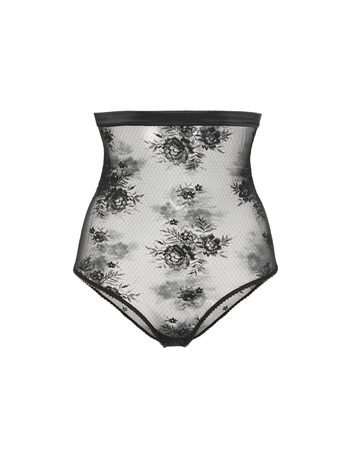 High-waist retro brief - Black - Image 6