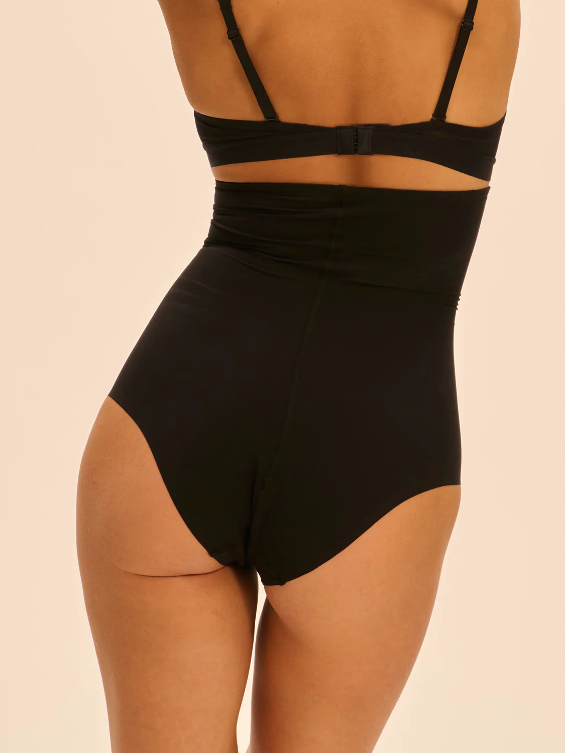 High waist shaper brief - Black - Image 2