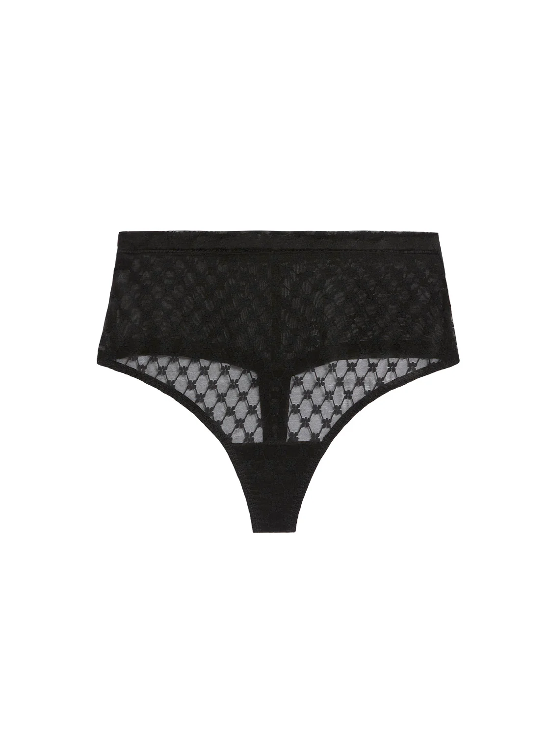 High waist shaper thong - Black - Image 4