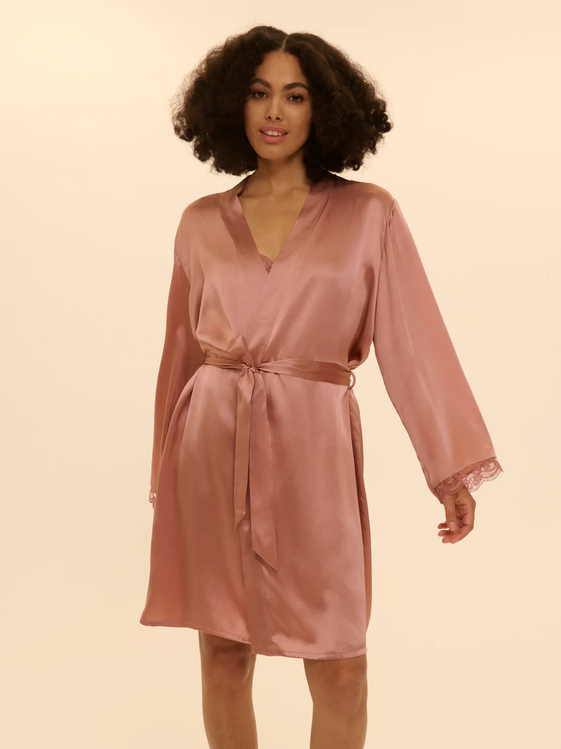 Kimono - Smokey Pink - Image 4