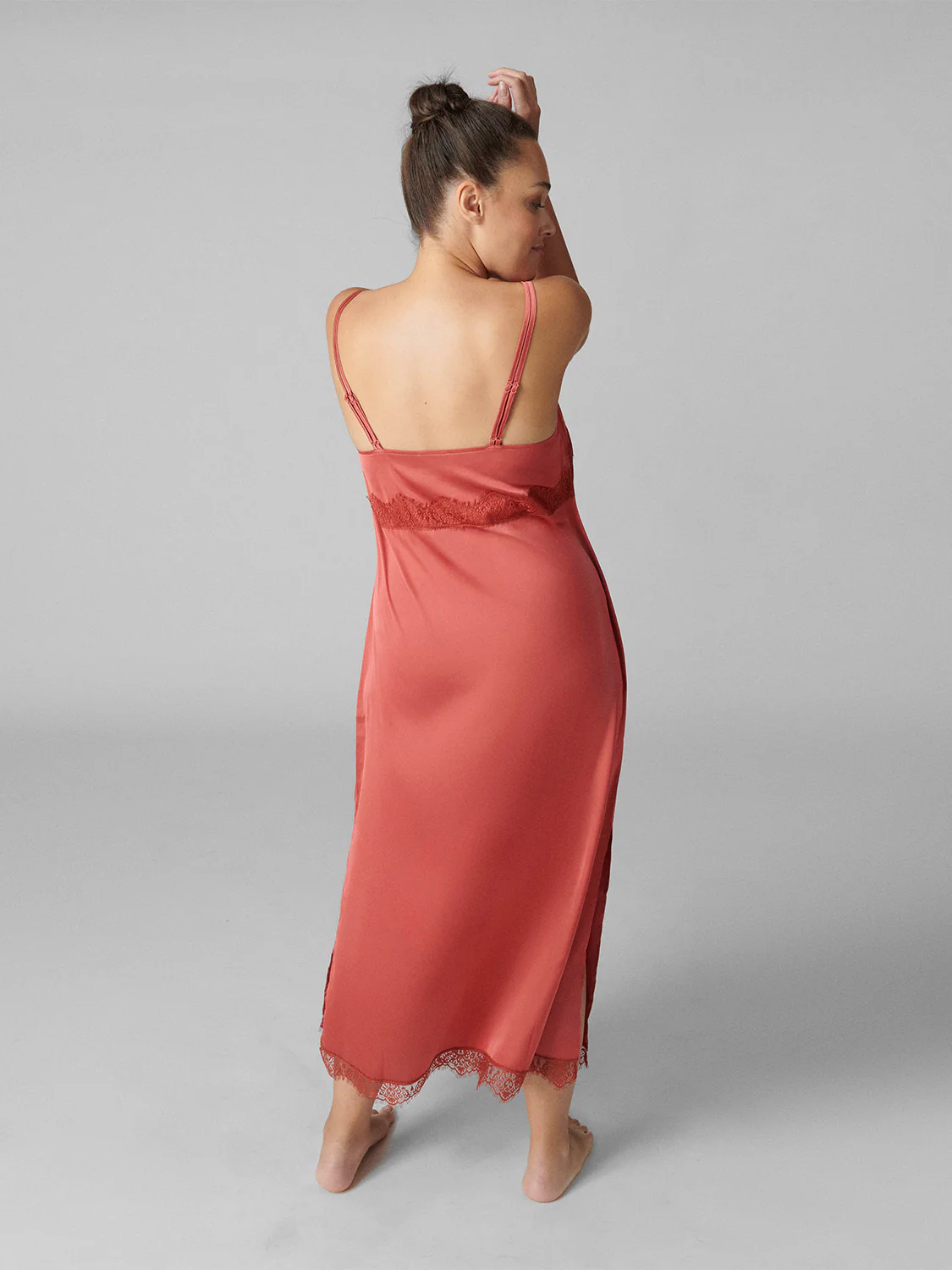 Long Nightdress - Qwartz pink - Image 8