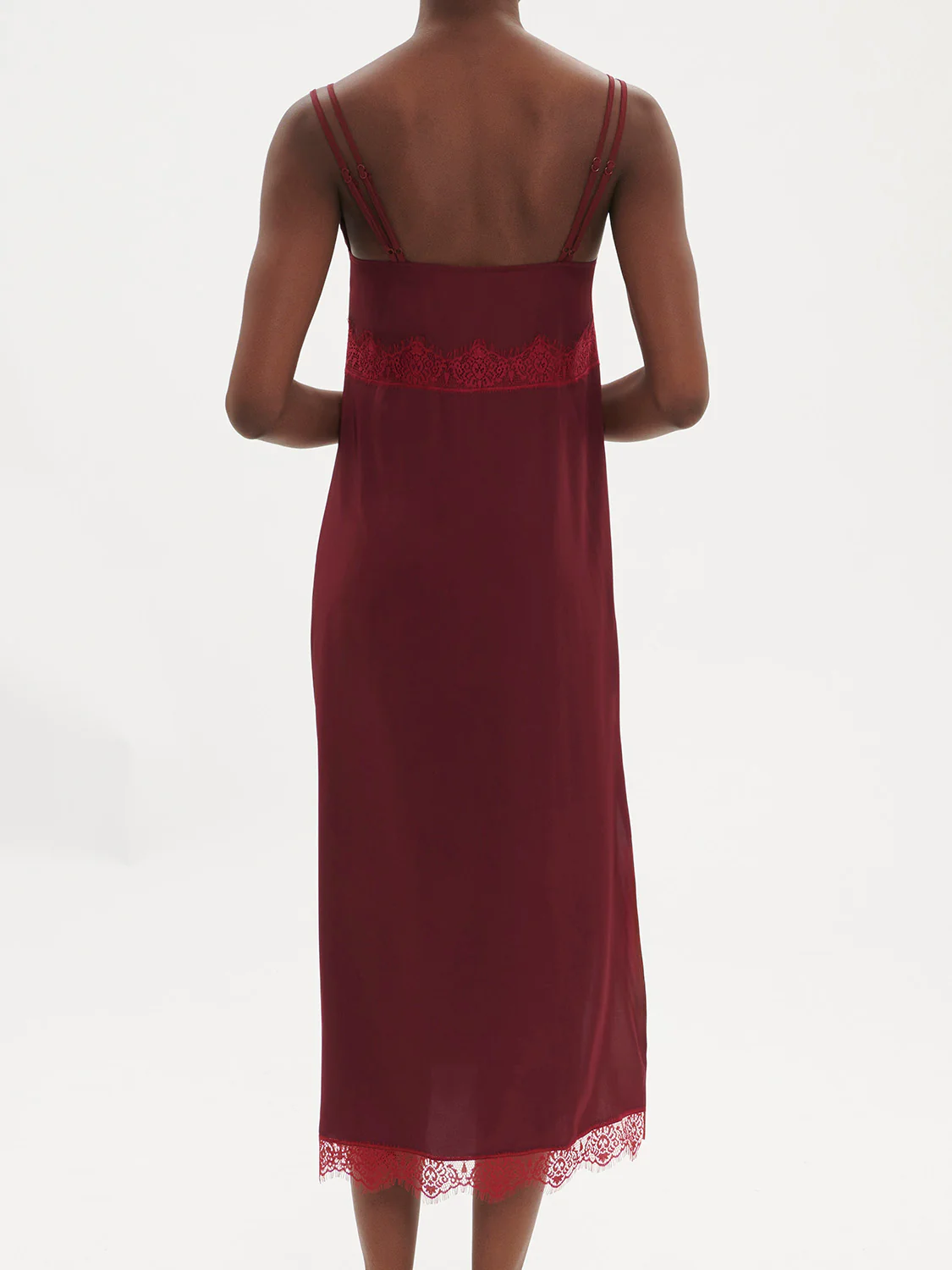 Long Nightdress - Spinel Red - Image 2