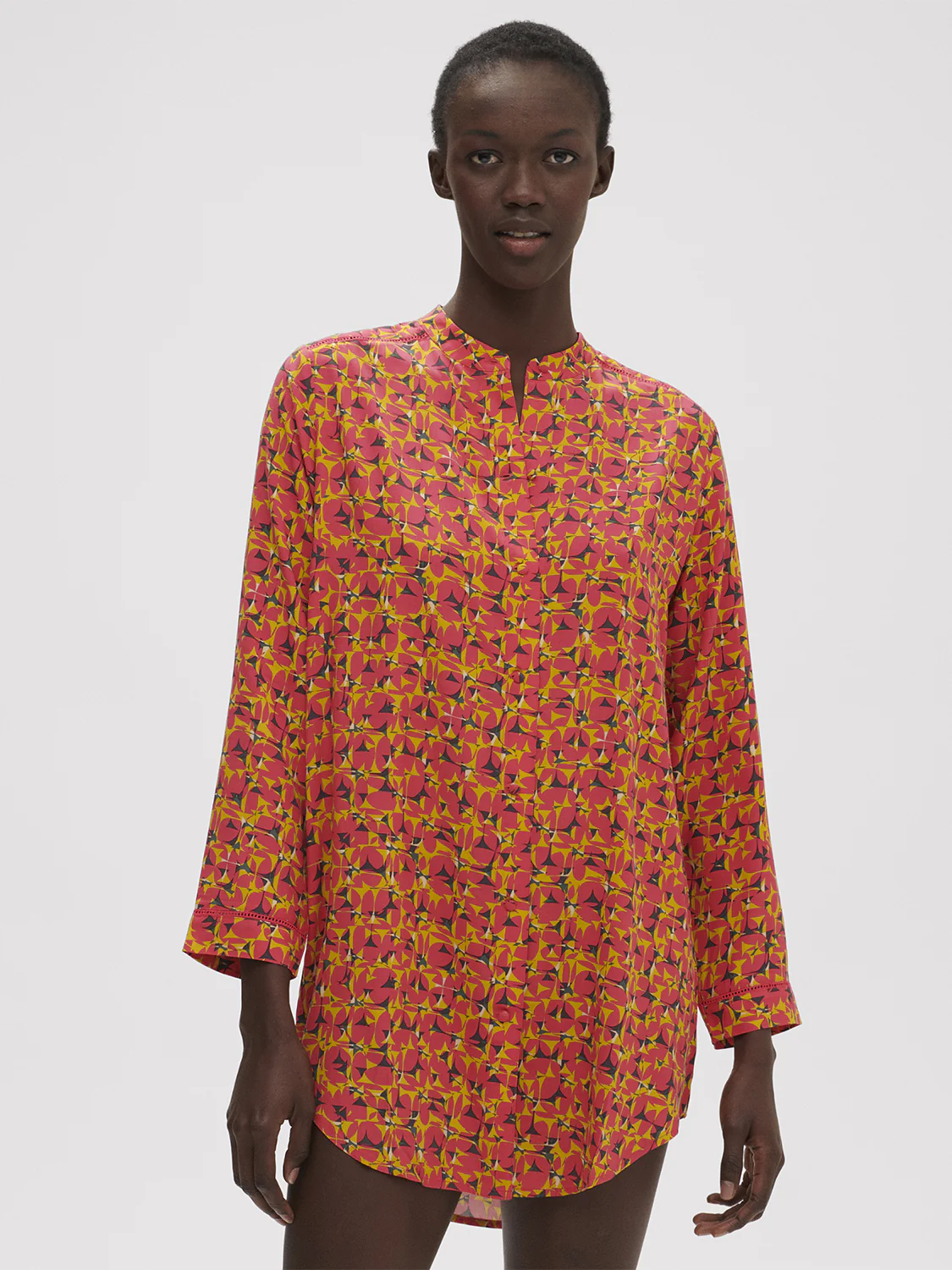 Long sleeved nightdress - Groovy Print