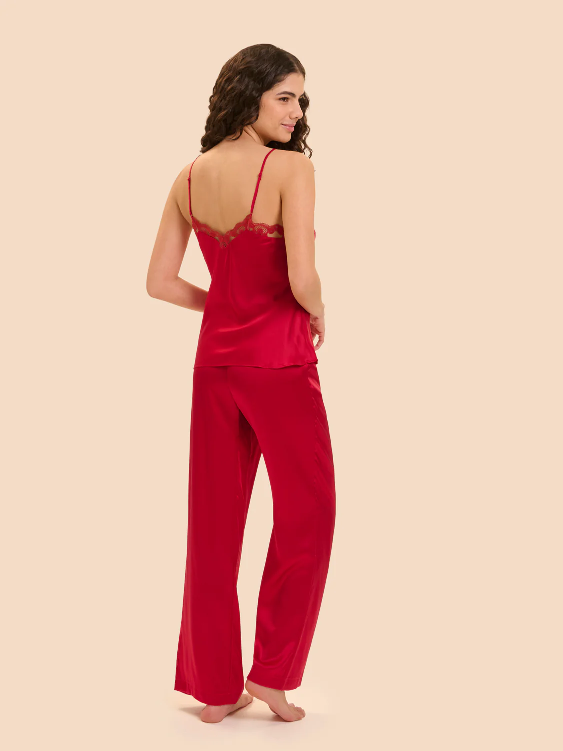 Night pants - Opera Red - Image 5