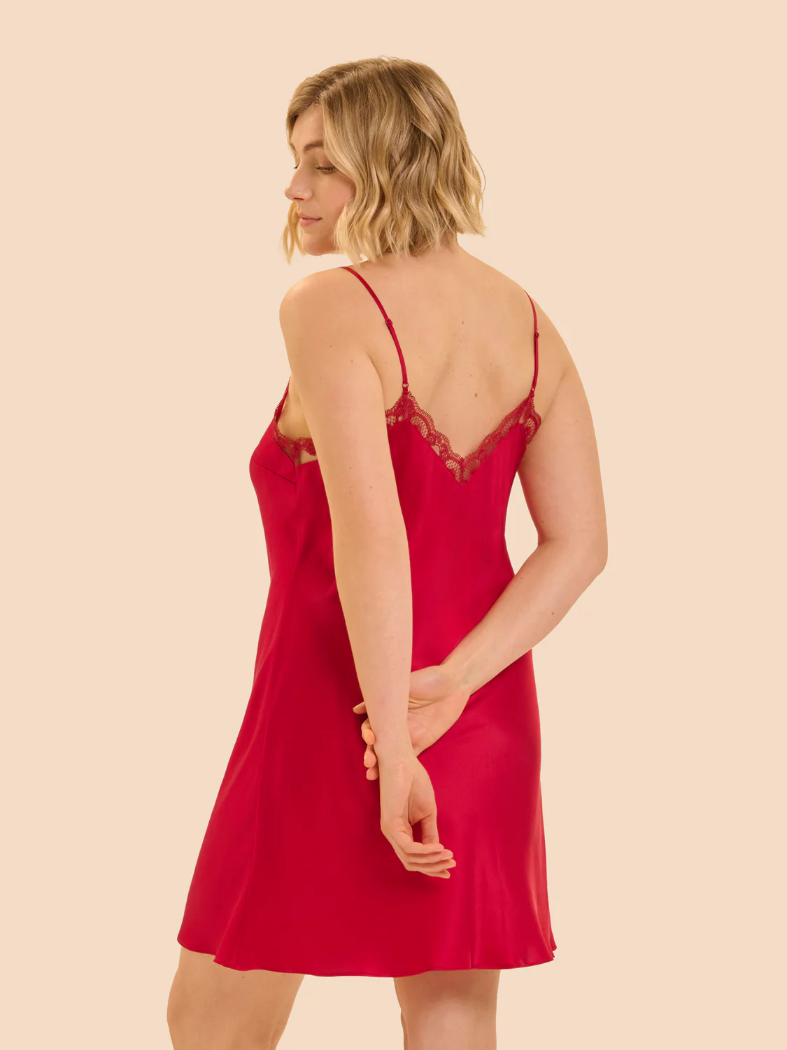 Nightdress - Opera Red - Image 5
