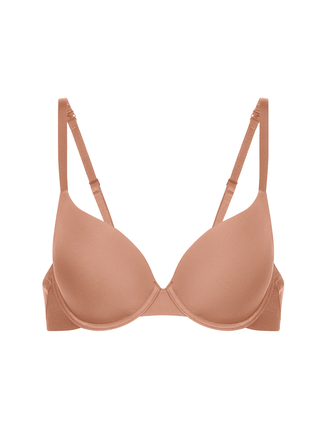 Padding plunge bra - Amaretto - Image 6