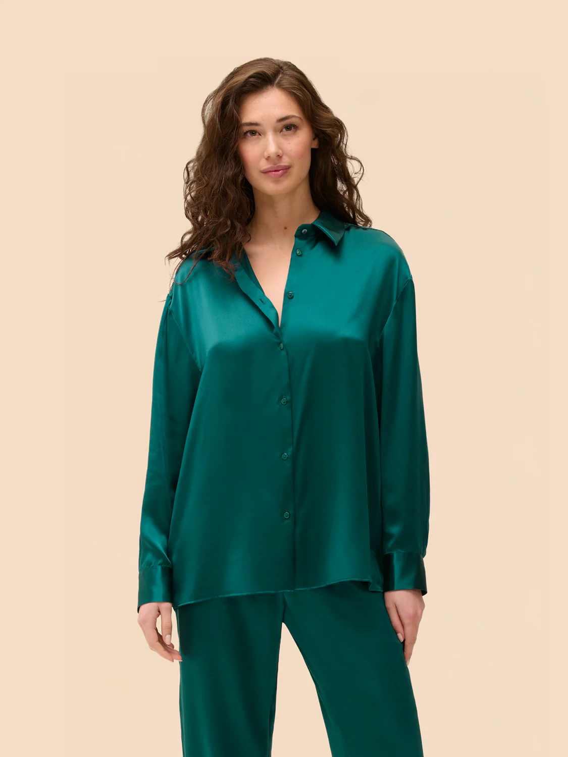 Shirt - Emerald green - Image 2