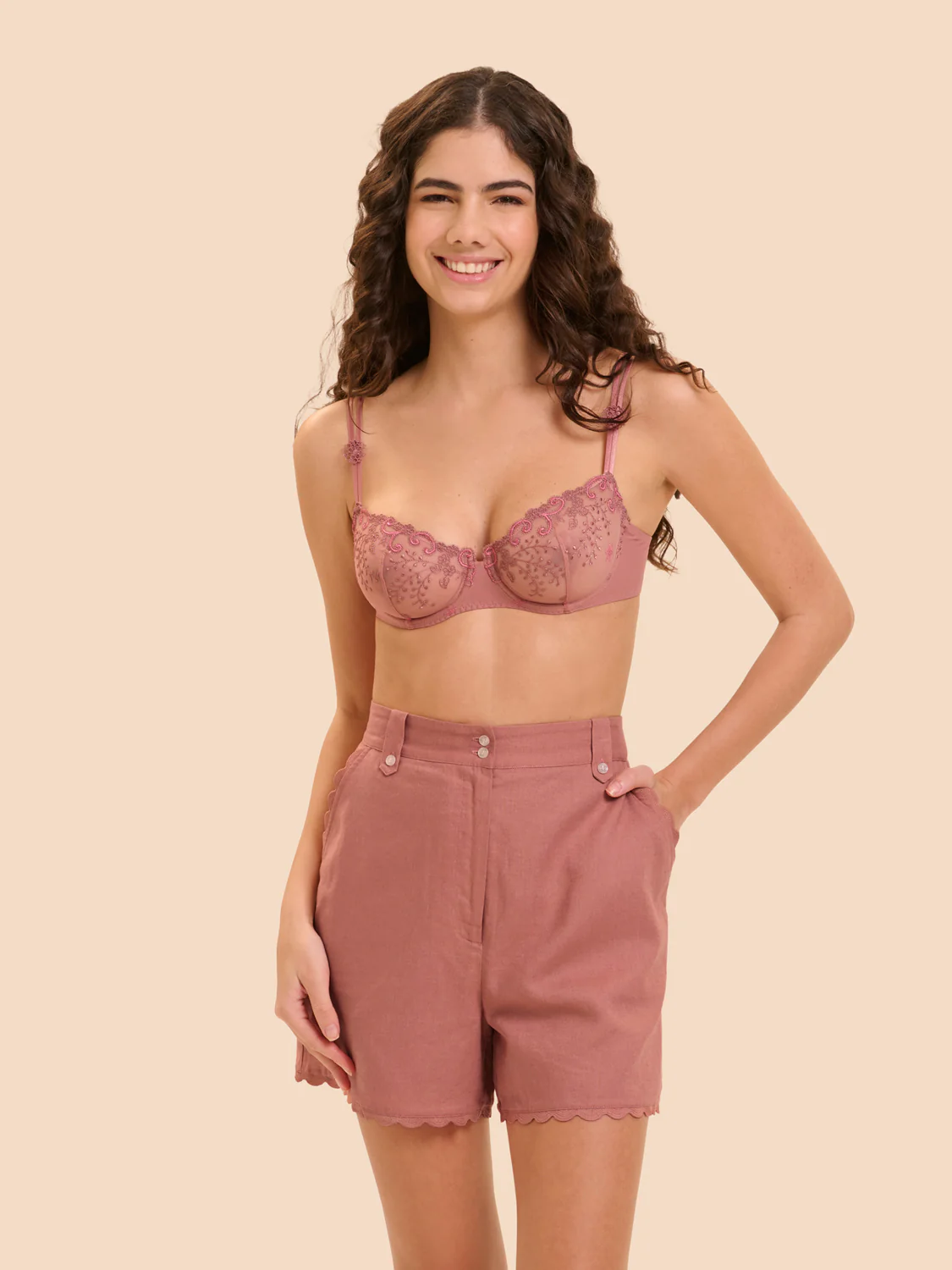 Short - Smokey Pink - Image 4