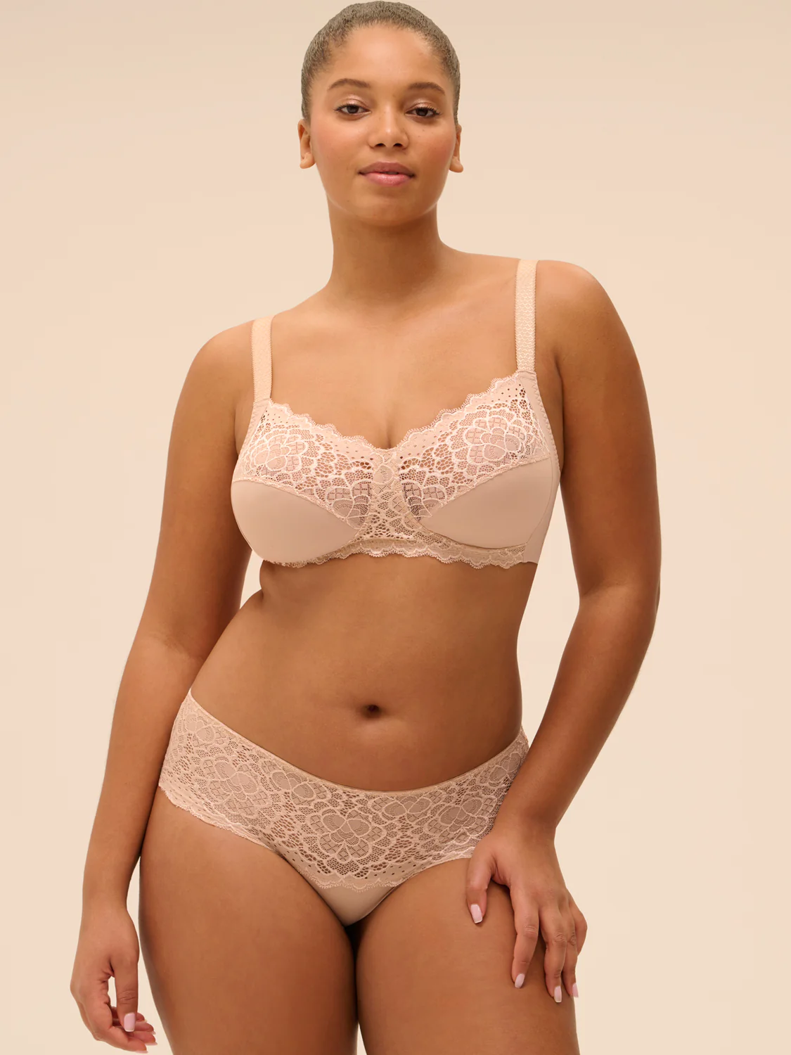 Soft cup bra - Peau rosée - Image 4