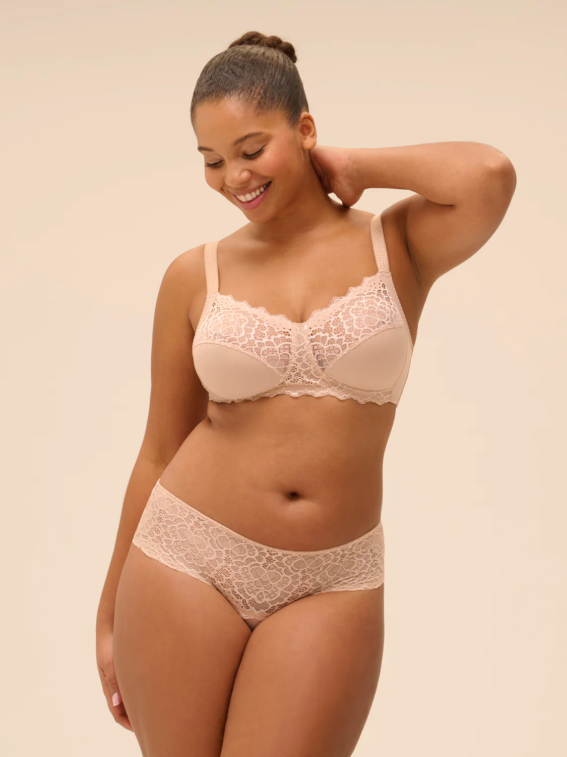 Soft cup bra - Peau rosée - Image 5