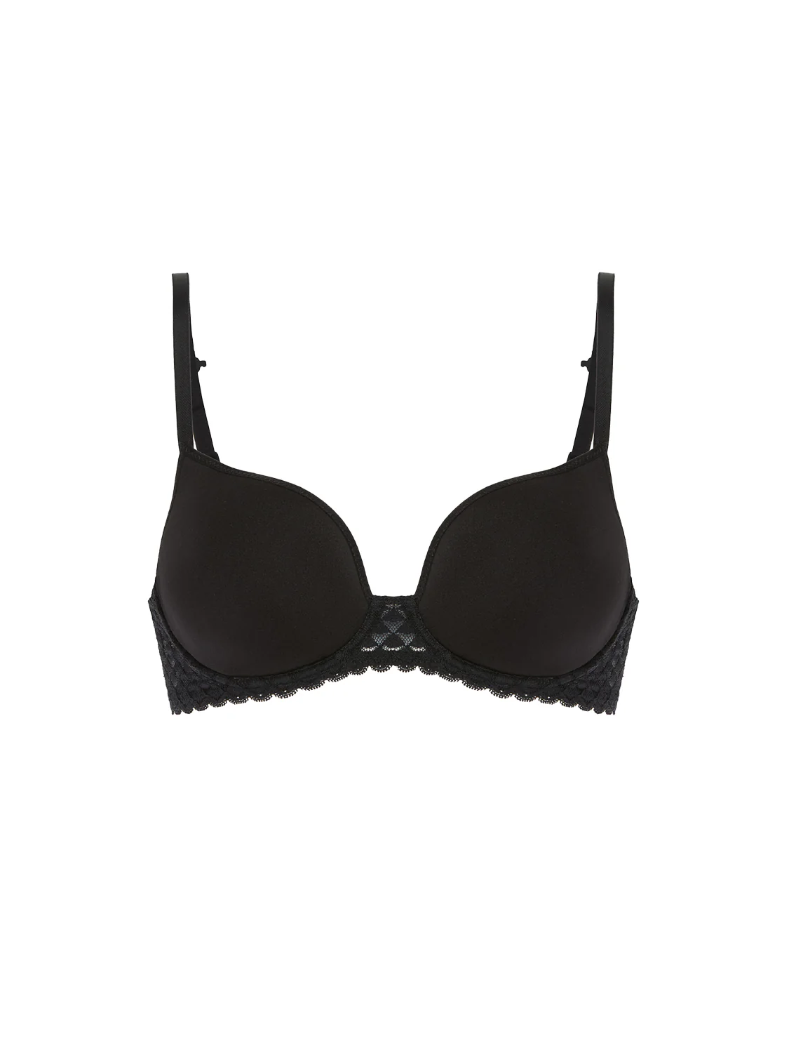 Spacer plunge bra - Black - Image 13