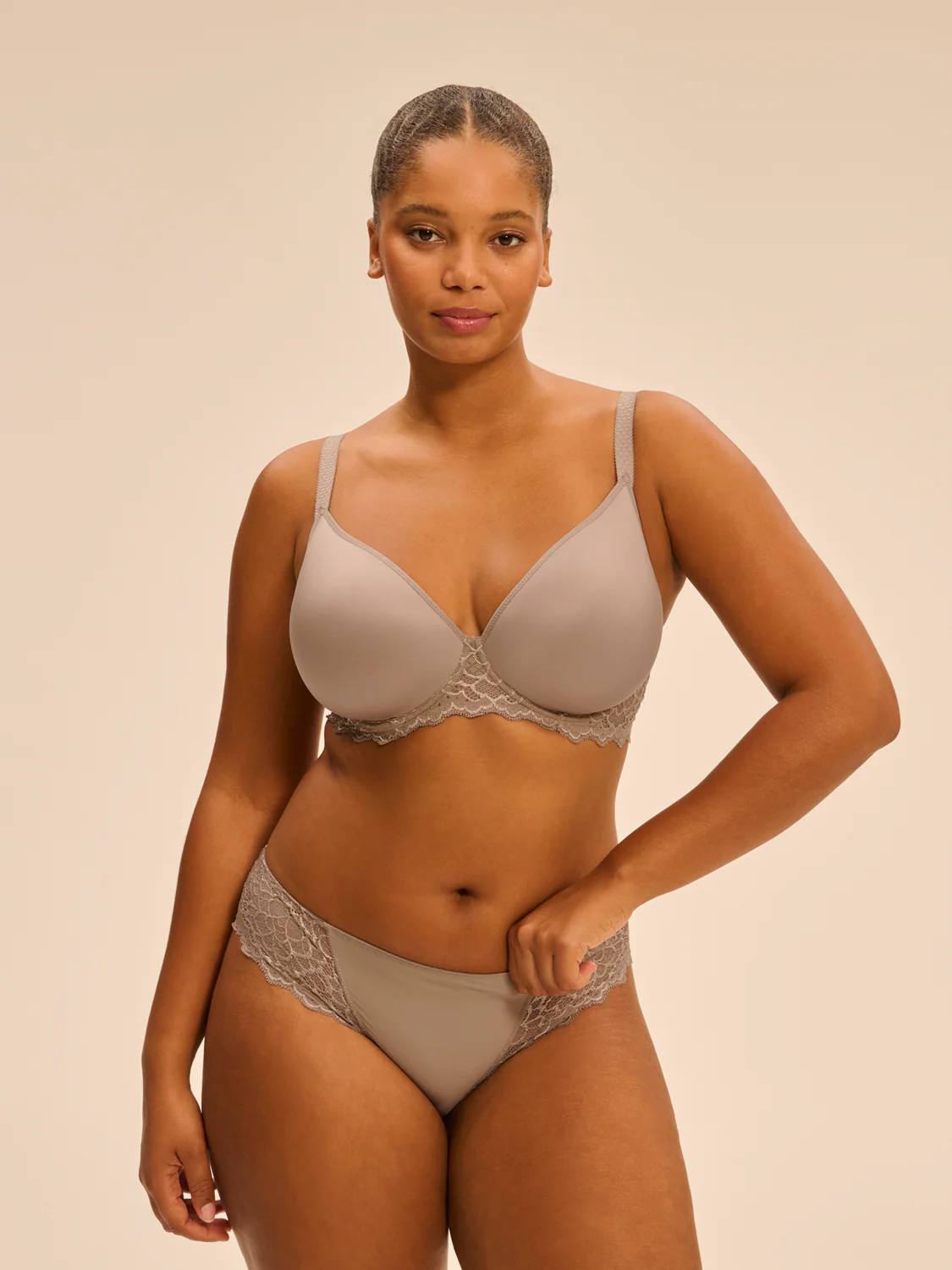 Spacer plunge bra - Grege - Image 7