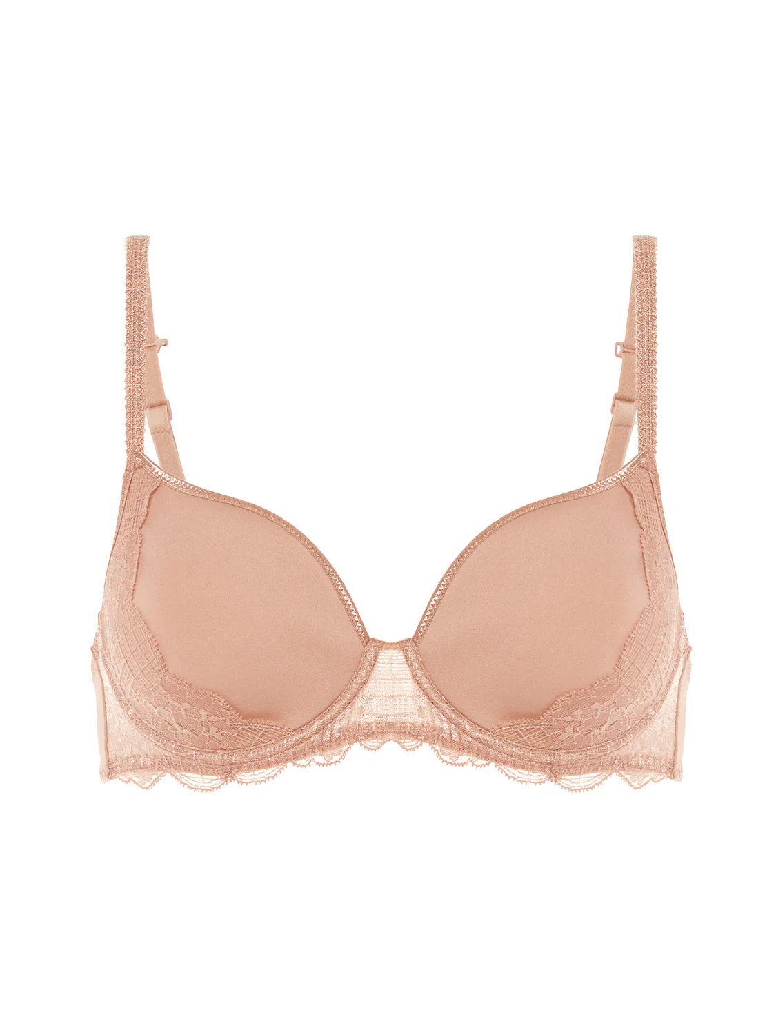 Spacer plunge bra - Nude - Image 8