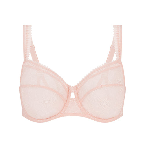 Squared neckline full cup bra - Petal Powder - Image 7