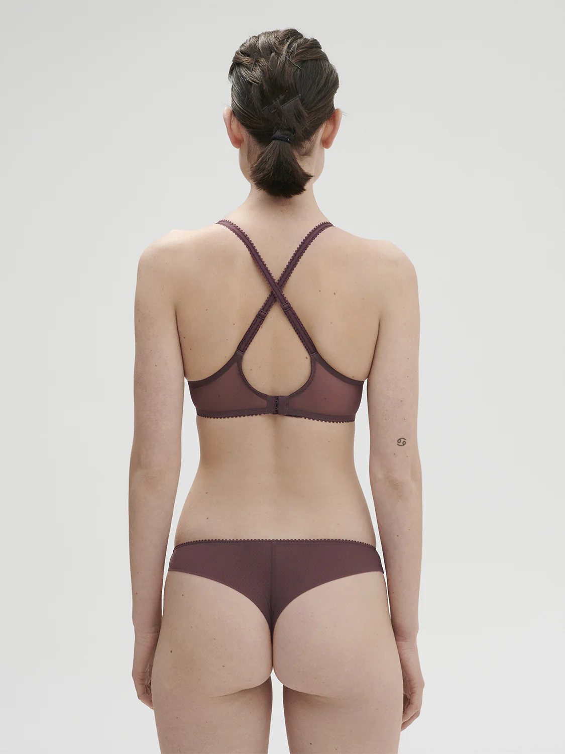 Squared neckline spacer bra - Byzantine - Image 6