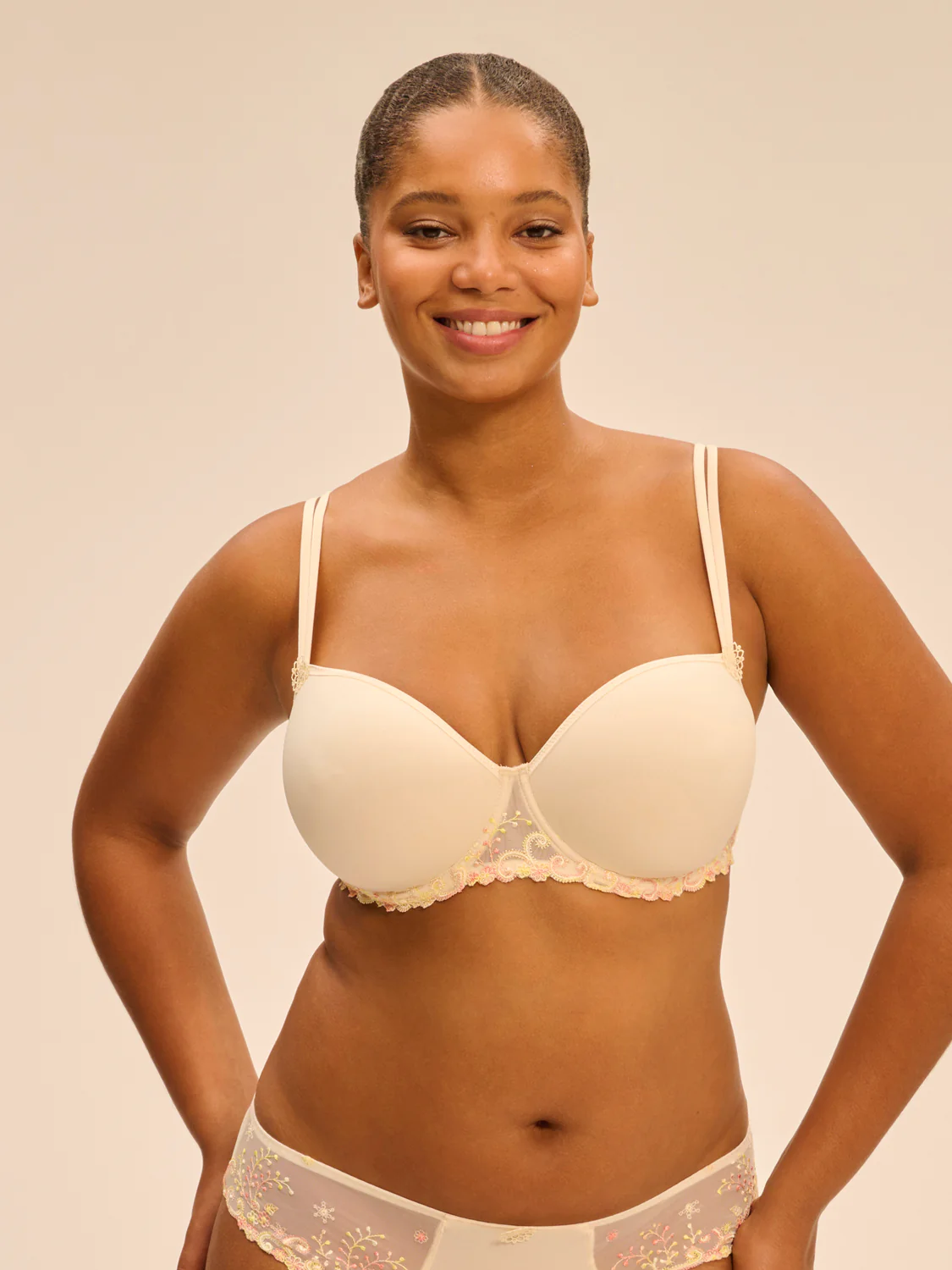 Squared neckline spacer bra - Pampa - Image 6