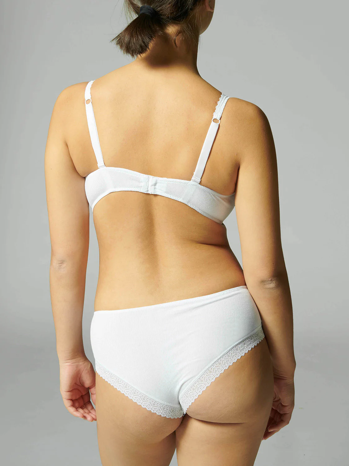 Structured wireless bra - White - Image 11