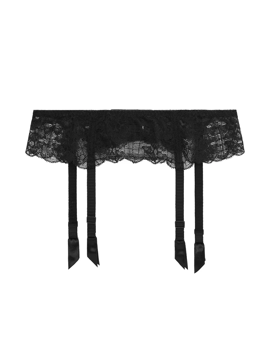 Suspender Belt - Black - Image 6