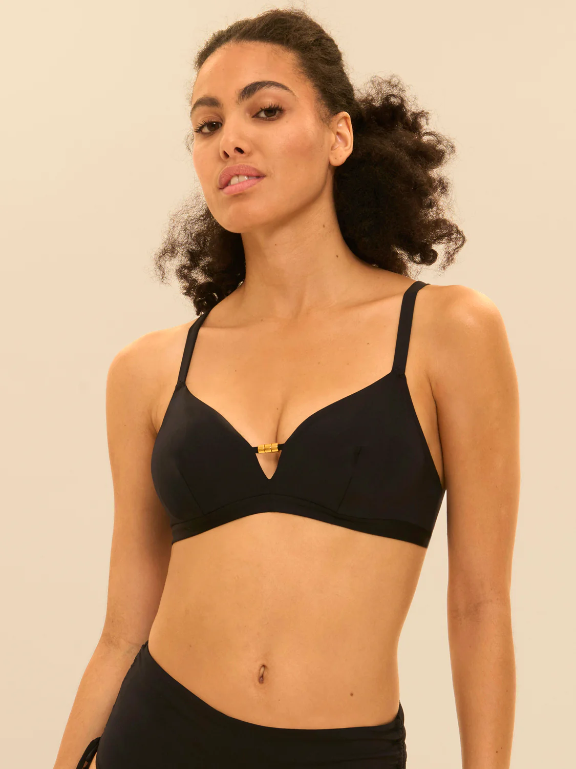 Underwired bikini triangle - Black