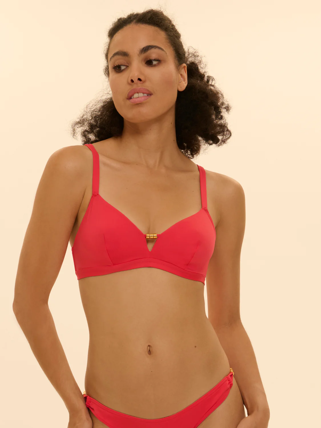 Underwired bikini triangle - Flamingo - Image 5