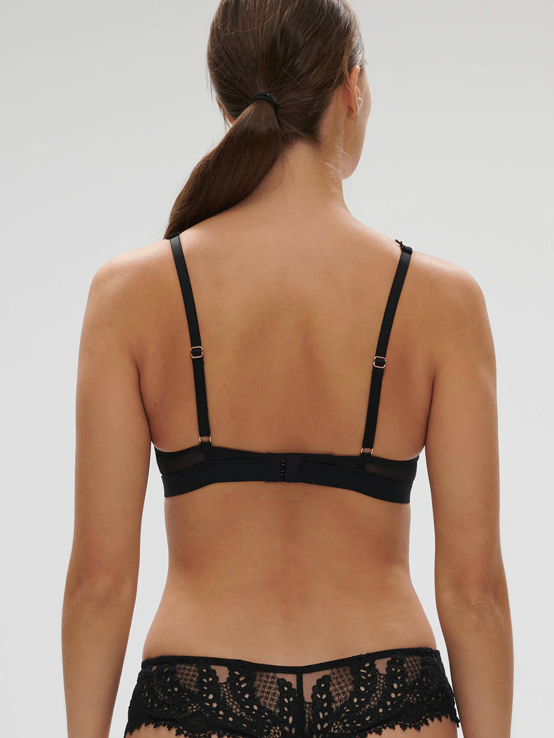 Underwired bra - Black - Image 3