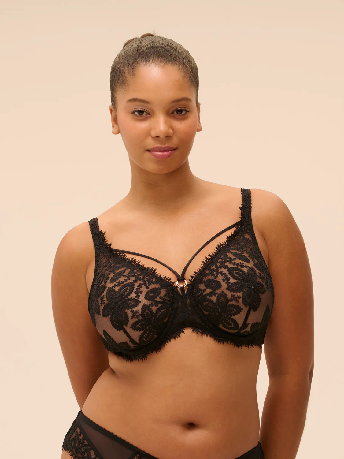 Underwired bra - Black - Image 12