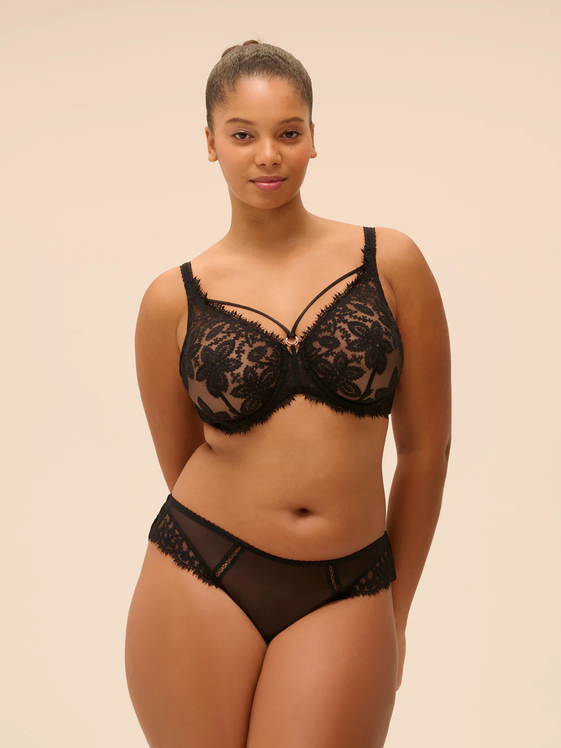 Underwired bra - Black - Image 16