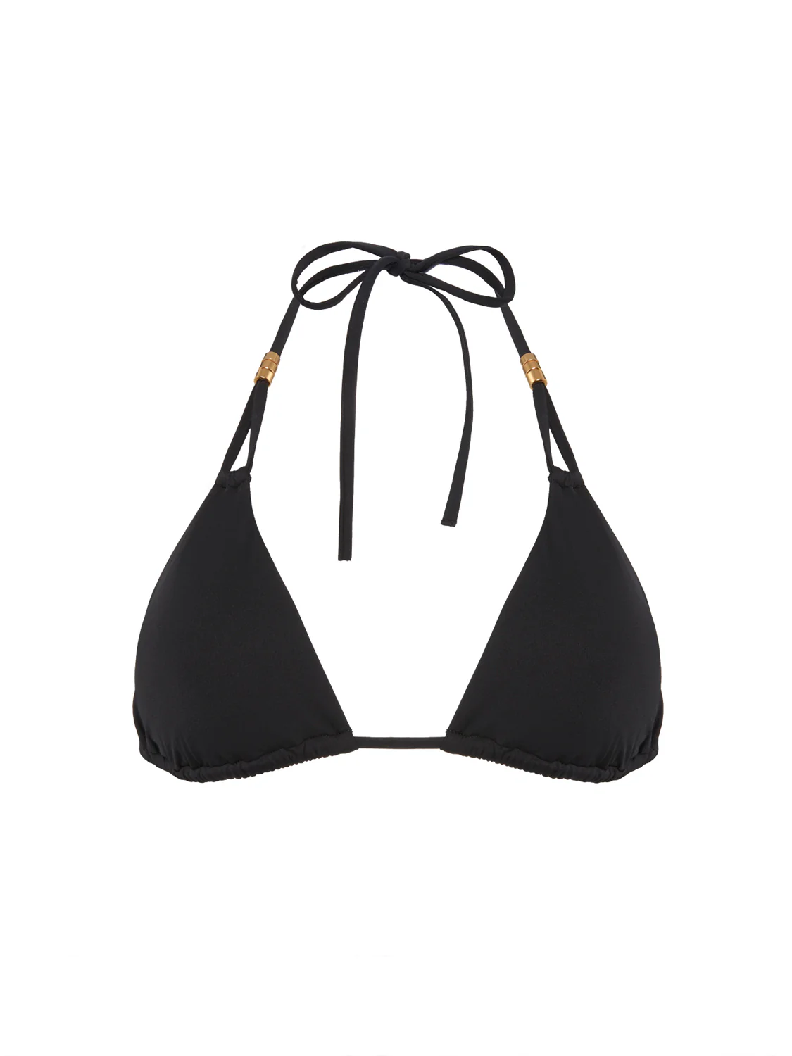 Wireless bikini triangle - Black - Image 5